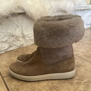 Ecco Women’s Boots Navajo Brown Moon Rock Soft 7 tread